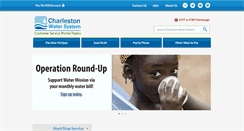 Desktop Screenshot of charlestonwater.com